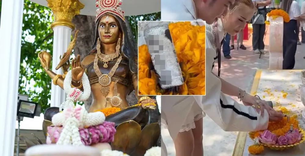 เปิดเลขธูป กุ้ง สุธิราช - จิ้งหรีดขาว 'งานบวงสรวงพระแม่ลักษมี ปางธนลักษมี นำพาร่ำรวย