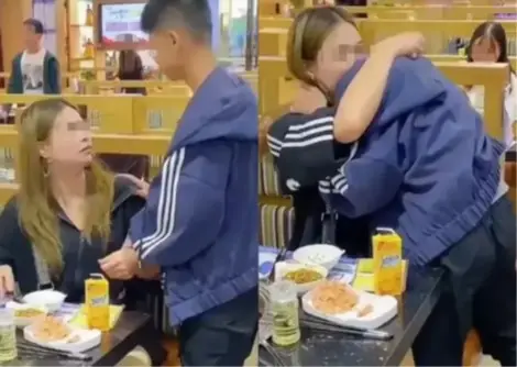 สาวแอบตกใจ จู่ๆ ด.ช.แปลกหน้า เดินมา "ขอกอด" ฟังเหตุผลประโยคเดียว คว้ามากอดแน่น!