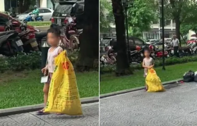 เห็นแล้วเวทนา ด.ช.ตัวเล็กๆ หิ้วกระสอบ "เก็บขยะ" ริมถนน แต่เฉลยพีกไม่ได้จนอย่างที่คิด!