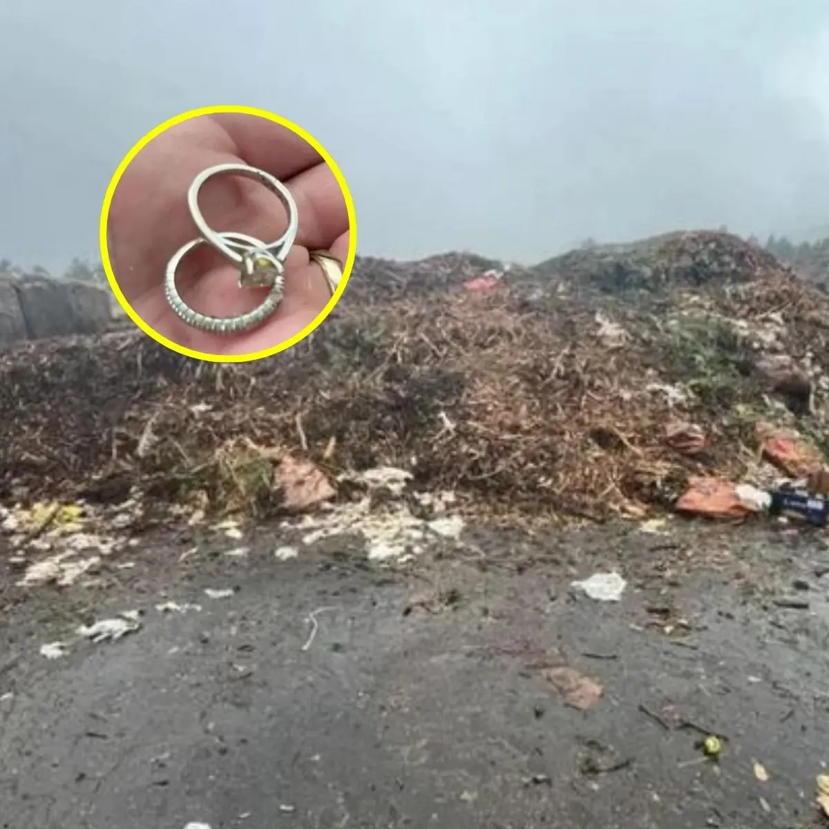 สามีดีเด่น คุ้ยกองขยะเปียก 18 ตัน ตามหา "ของสำคัญ" ให้ภรรยา รักชนะทุกสิ่ง