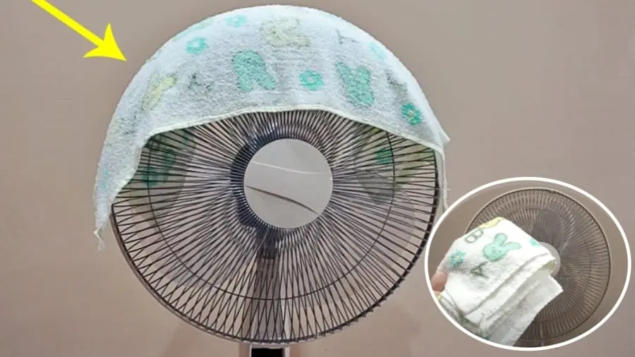 เคล็ดลับ “คลุมผ้าบนพัดลม” วิธีง่ายๆ ที่ขาดไม่ได้ในหน้าร้อน!