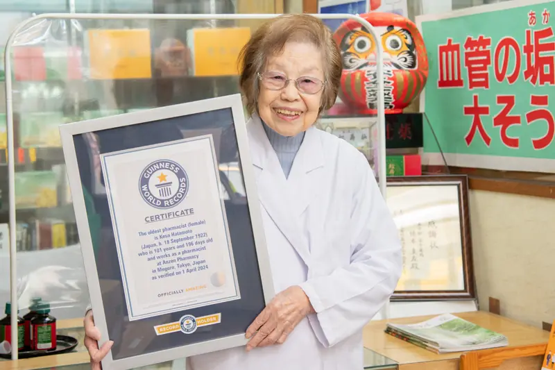 เภสัชกรหญิงอายุ 102 ปี ยังไม่ยอมเกษียณ เปิดเคล็ดลับสุขภาพ 6 ข้อ ที่ไม่ต้องจ่ายแพง
