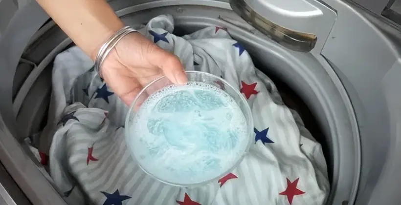 เคล็ดลับ "น้ำมหัศ.จร.รย์" เทลงเครื่องซักผ้า 1 ถ้วย ขจัดกลิ่น-คราบเหลืองเกลี้ยง รู้งี้ทำนานแล้