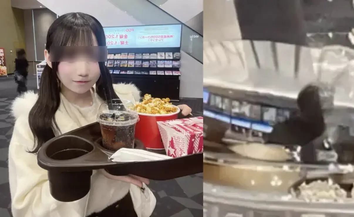 ดราม่าระอุ! ไอดอลสาวโพสต์รูปดูหนัง ชาวเน็ตจับผิด “เงาผู้ชายในแก้วน้ำ”