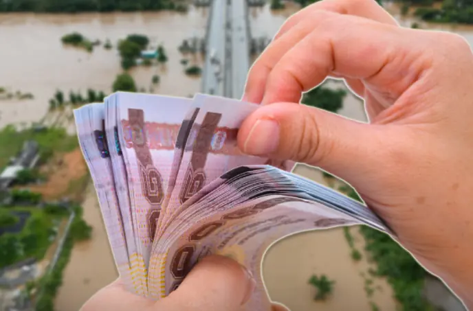 นเยียวยาน้ำท่วม 9,000 บาท โอนเข้าบัญชีผู้ประสบอุทกภัย 2568 ครั้งที่ 3 วันนี้ 12 จังหวัดแล้ว วันที่ 6