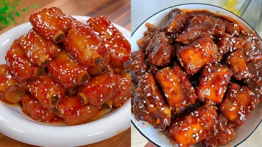 ทำซี่โครงหมูผัดเปรี้ยวหวาน เรียนรู้เคล็ดลับทำน้ำซอสสูตร 12345 รสเข้มข้น อร่อยลงตัว