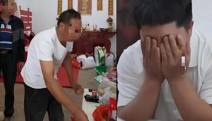 จู่ๆ เงินค่าสินสอดราว 4.2 แสนบาทถูกส่งคืนกลางงานหมั้น เจ้าบ่าวถึงกับเอามือปิดหน้าร้องไห้ ห