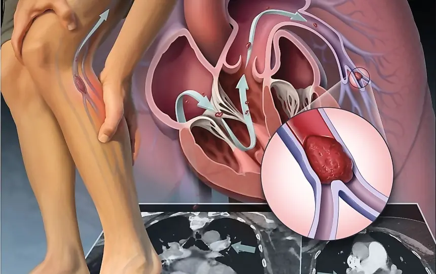 5 สัญญาณเตือนการอุดตันของหลอดเลือดที่ขาและเท้า