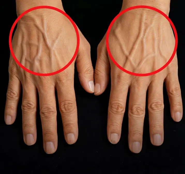 ถ้าเส้นเลือดบนมือคุณเห็นชัด นั่นอาจบอกมากกว่าที่คิด
