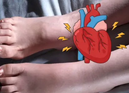 ก่อนหัวใจวาย 1 เดือน  เท้าของคุณจะส่งสัญญาณเตือน 6 อย่างนี้