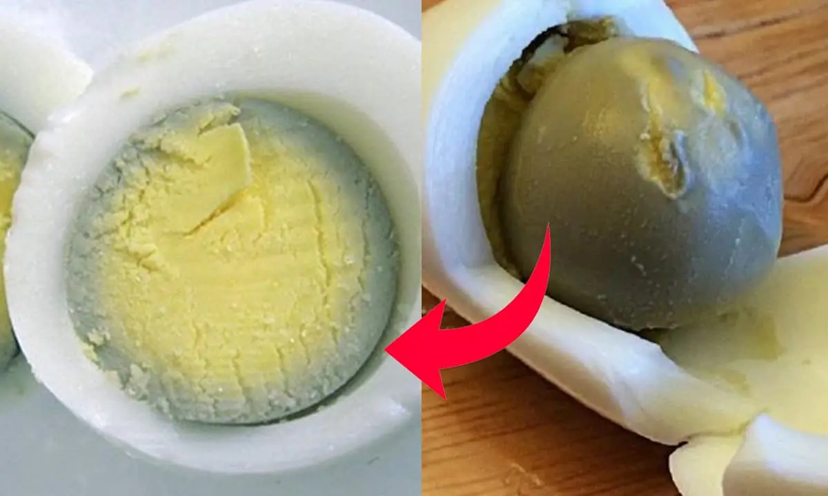 ไข่ต้มที่ไข่แดงเปลี่ยนเป็นสีเขียวเข้ม ยังปลอดภัยที่จะกินไหม?