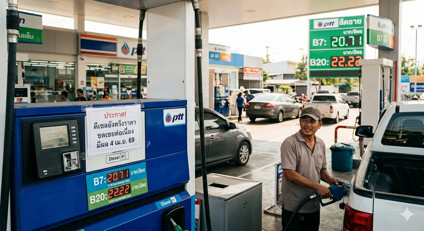 สรุปสถานการณ์น้ำมันดีเซลล่าสุด ปรับรับวิกฤตพลังงาน