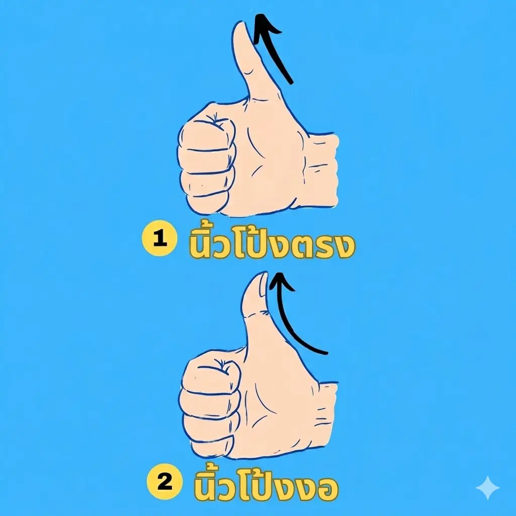 แบบทดสอบบุคลิกภาพ จาก "นิ้วโป้ง" แต่ละรูปทรง บ่งบอกอะไรเกี่ยวกับตัวคุณได้บ้าง!?