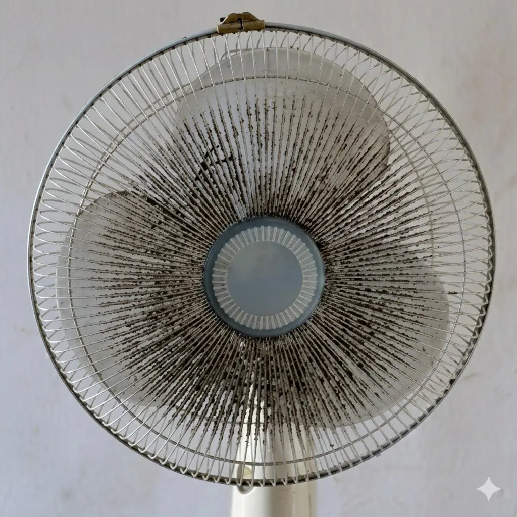 พัดลมใช้งานนาน ฝุ่นเกาะเต็ม ไม่ต้องถอดตะแกรง ทำวิธีนี้สะอาดเหมือนใหม่ใน 15 นาที แถมยังช่วย