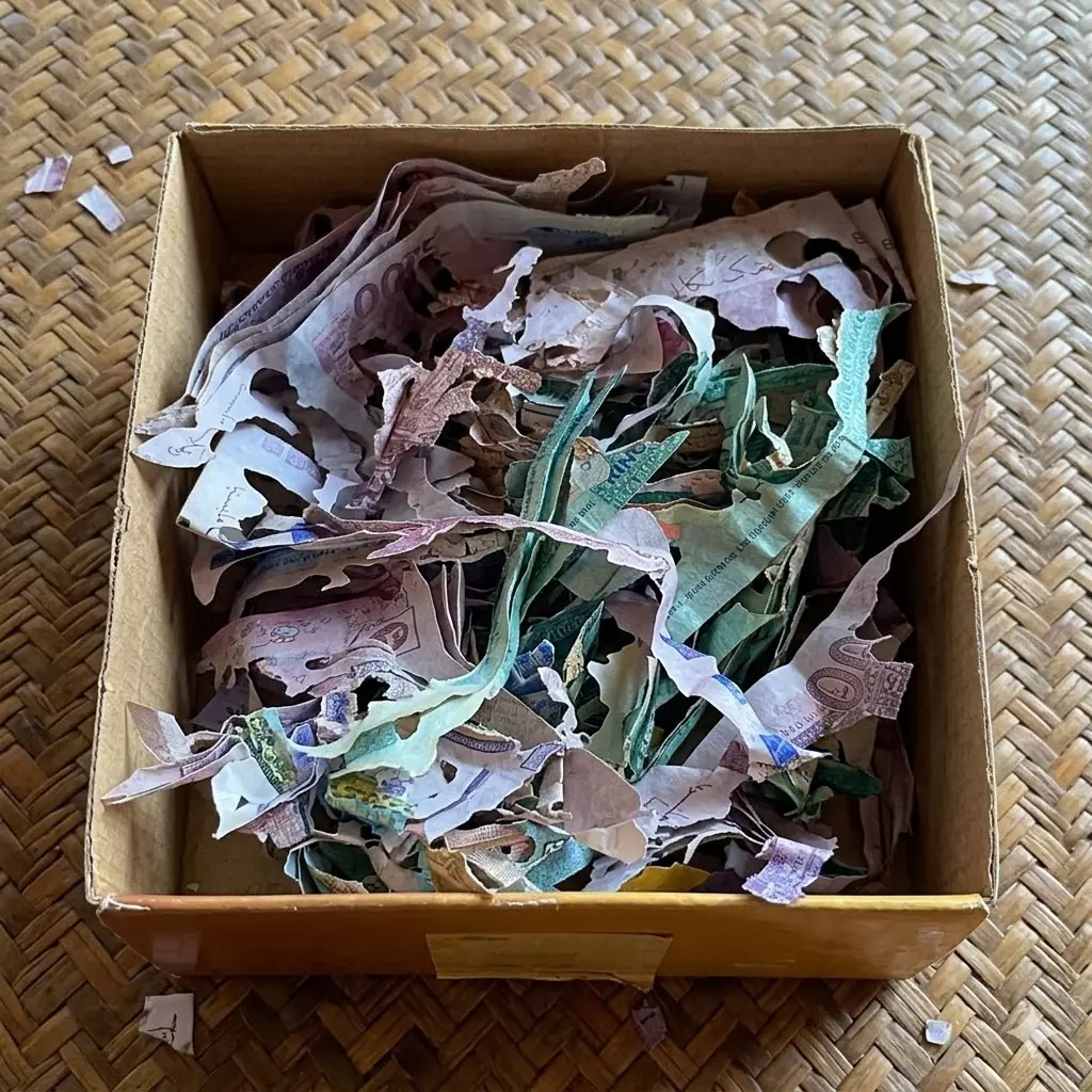 บทเรียนครั้งใหญ่ ยายออมเงินจะไปทำบุญ เปิดกล่องอีกที 2 แสน เหลือเป็นเศษกระดาษ