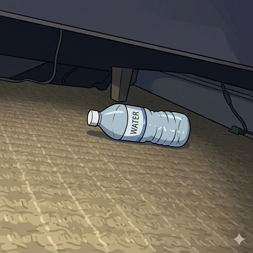 หยุดมองข้าม! แอร์สาวย้ำพักโรงแรม อย่าลืม "โยนขวดน้ำเข้าใต้เตียง" เช็กให้ชัวร์ก่อนนอน