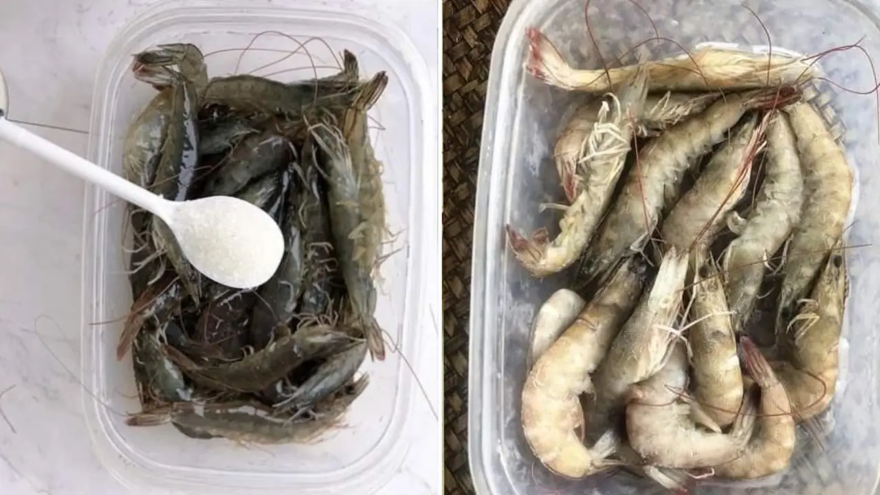 เอากุ้งกลับมาจากตลาด อย่าเพิ่งรีบแช่ตู้เย็น แค่เพิ่มอีก 1 ขั้นตอนเดียว ก็เก็บไว้ได้ทั้งเด