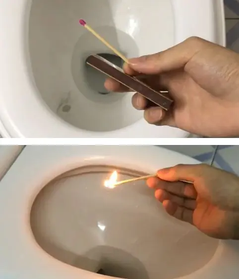 การทิ้งไม้เสียบอาหารลงในชักโครก: วิธีแก้ปัญหาสำหรับทั้งผู้ชายและผู้หญิง