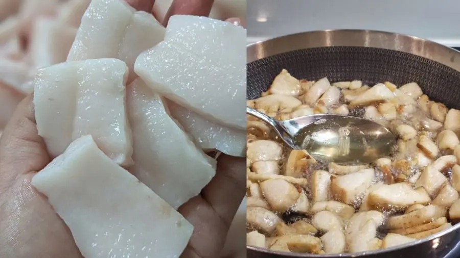 เจียวมันหมู แค่ใส่สิ่งนี้ลงไป มันจะขาวใส เก็บได้เป็นปีไม่เหม็นหืน