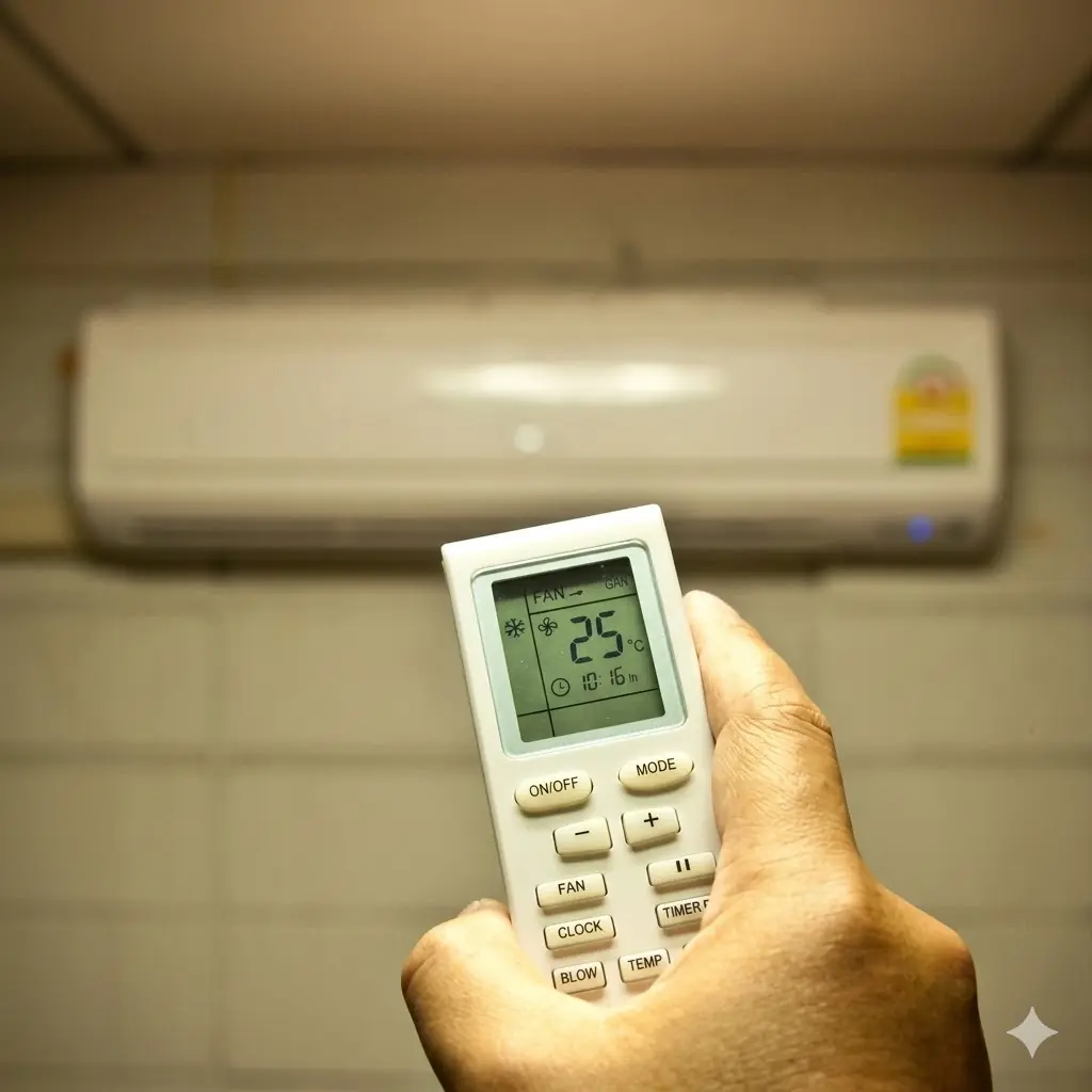 ก่อนปิดแอร์แค่ "กดปุ่มนี้" กูรูญี่ปุ่นใช้มา 10 ปี เครื่องยังสะอาดเหมือนใหม่ วิธีที่ช่างไม่เ