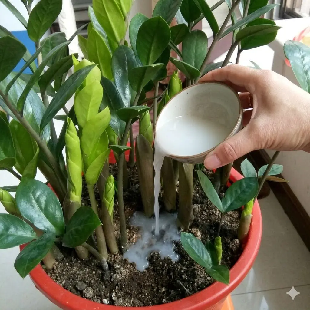 รด “ต้นกวักมรกต” ด้วยน้ำเปล่าอย่างเดียวอาจไม่พอ! ลองใช้น้ำ 2 ชนิดนี้ ช่วยเร่งแตกยอดใหม่