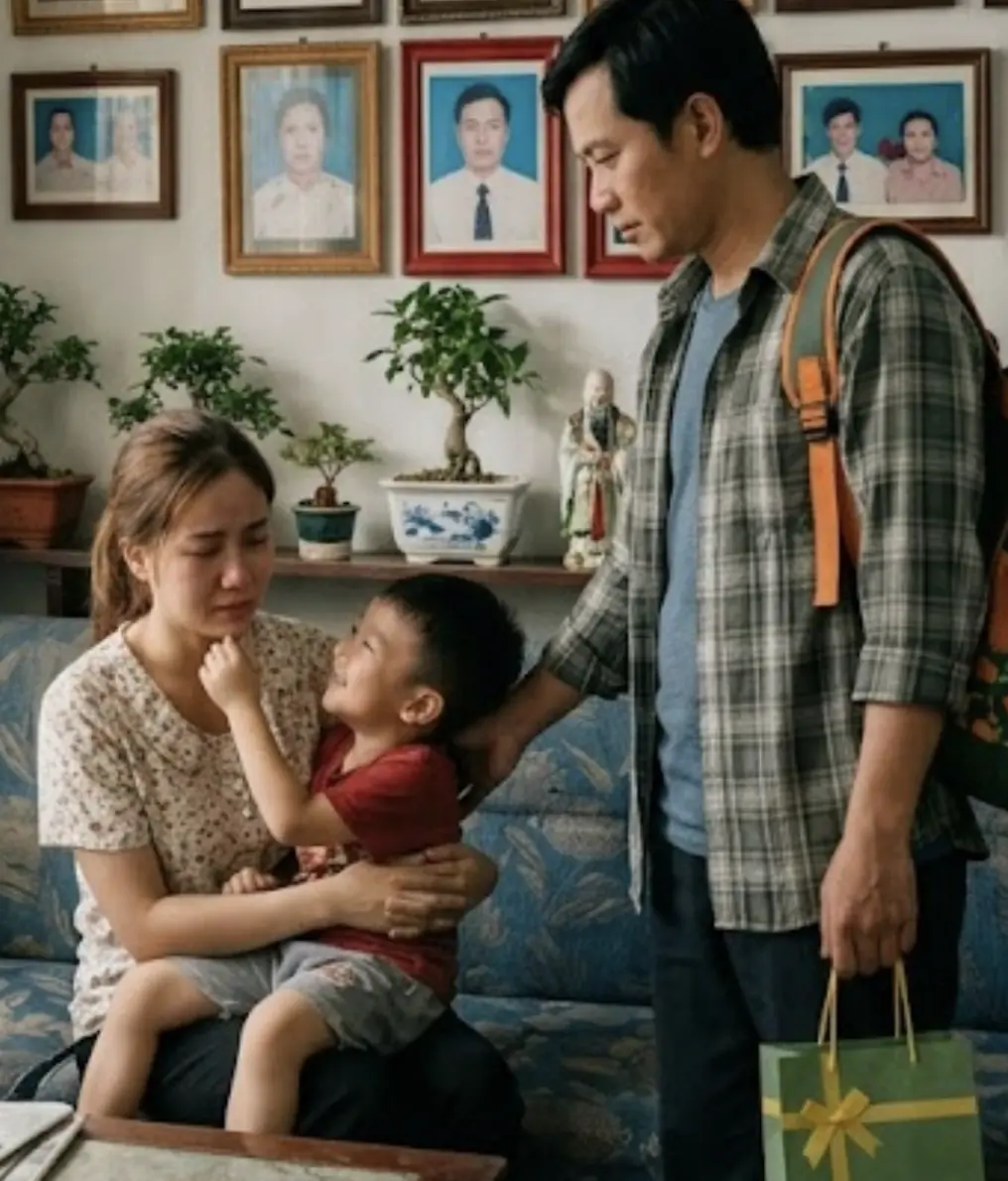 อดีตสามีกลับมาเยี่ยมครั้งแรกหลังหย่า 4 ปี แต่คำถามใสๆ ของลูก ทำเอาเขานิ่งอึ้งทั้งยืน…