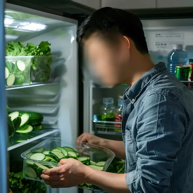 ผู้ชายคนหนึ่งติดเชื้อในกระแสเลือด เพราะกินแตงกวาแบบนี้ หมอบอกว่าวิธีการกินแบบนี้มีอัตร