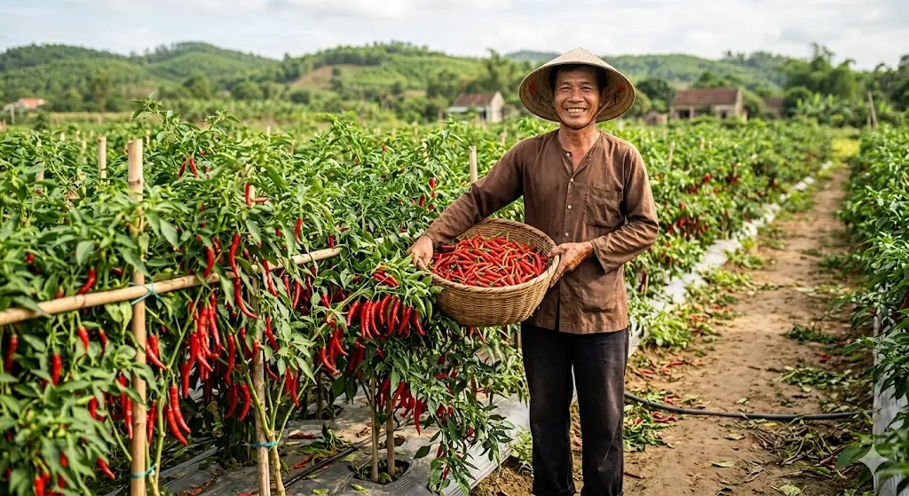 ไม่ใช่ปุ๋ยราคาแพง! ชาวสวนเผย 5 สูตรน้ำรดพริกที่ช่วยให้ดกจนกิ่งแทบรับไม่ไหว