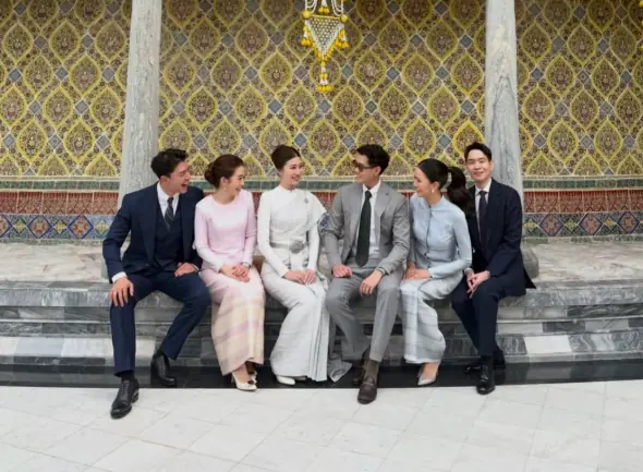 "นาย ณภัทร" ร่วมงานแต่งเพื่อนสนิท เฟรมนี้เปิดตัวชัดมากหวานทะลุเฟรม