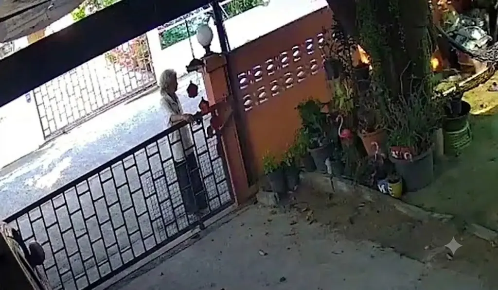 สาวเปิดกล้องเจอ "ยายข้างบ้าน" ยืนพูดคนเดียว สุดอึ้งให้เลขเด็ดถูกหวย 3 ตัวตรง