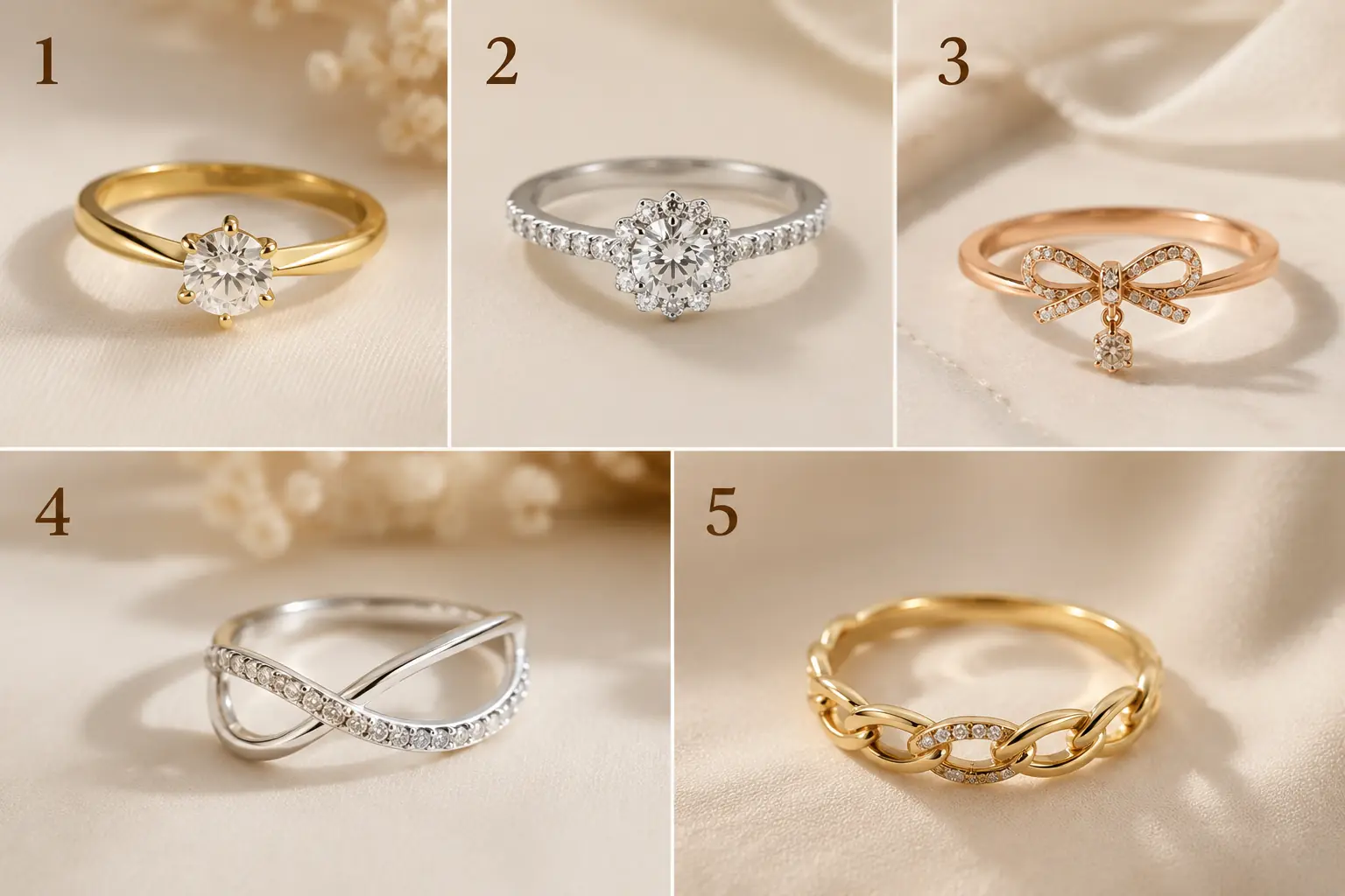เลือกเพียง 1 วง แหวนวงที่คุณเลือก จะเผยตัวตนที่แท้จริงของคุณ