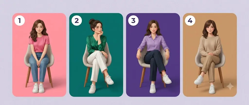 ไขความลับบุคลิกภาพ: ท่าทางการนั่งของคุณบอกนิสัยได้อย่างไรบ้าง