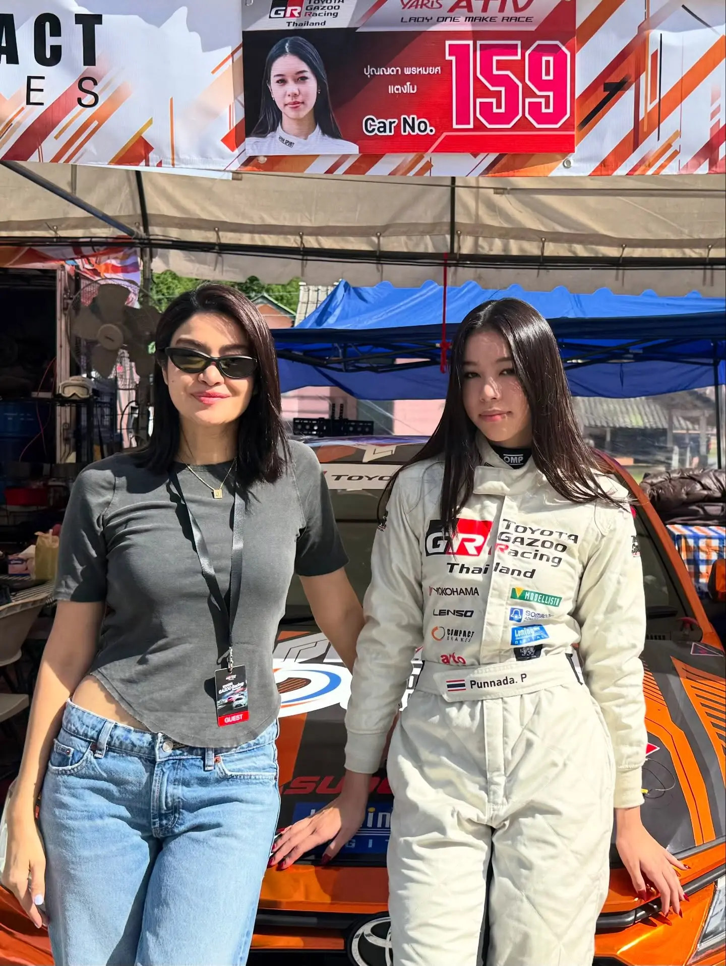 แตงโม" ลูกสาว "แจ๊ส ชวนชื่น" รถหลุดโค้ง ทำใจหายกันหมดเลย