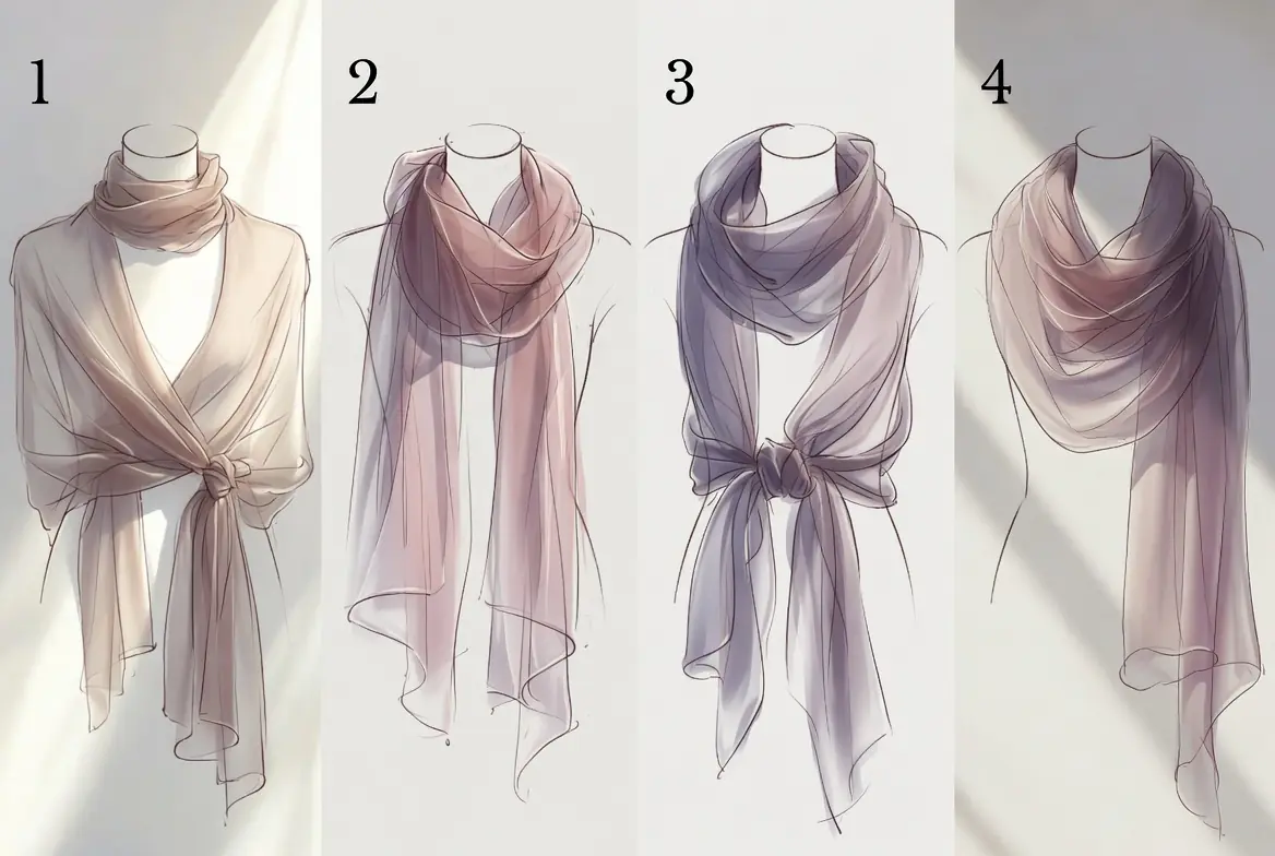 เลือกวิธีผูกผ้าพันคอที่คุณชอบที่สุด 1 แบบ แล้วมันจะเผยตัวตนที่แท้จริงของคุณ