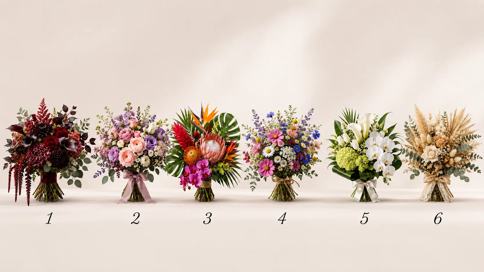 เลือกช่อดอกไม้ 1 ช่อที่คุณชอบที่สุด แล้วจะเผยว่าคุณเป็นผู้หญิงแบบไหน