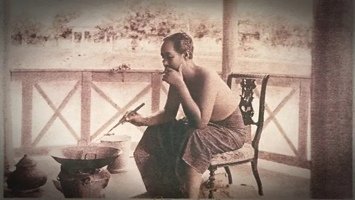 ร.5 ทรงทอดอะไร? เฉลยที่ภาพประวัติศาสตร์ ที่มีติดแทบทุกร้านอาหาร