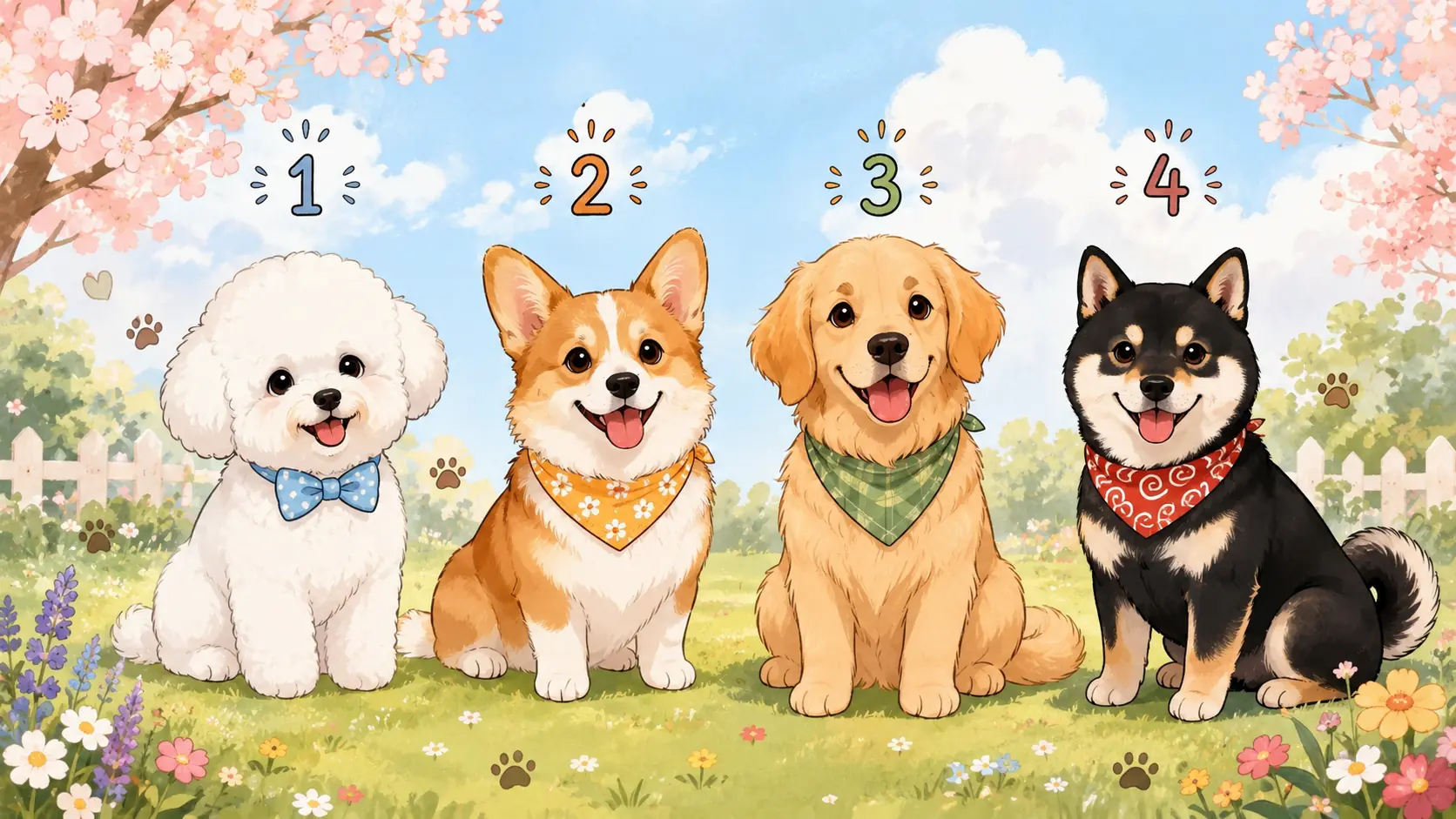 อย่าเลือกมั่ว! เลือกเจ้าตูบที่คุณชอบที่สุด 1 ตัว แล้วดูว่า คนรอบตัวหลงรักคุณเพราะอะไร