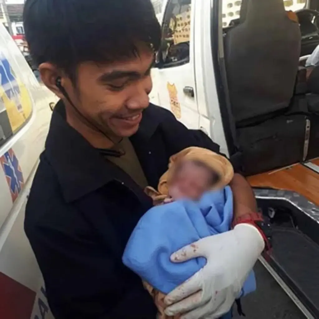 คอหวยอดใจไม่ไหว ส่องทะเบียนรถกู้ชีพช่วยแม่คลอดลูกกลางทางที่ซอยลาดพร้าว 80