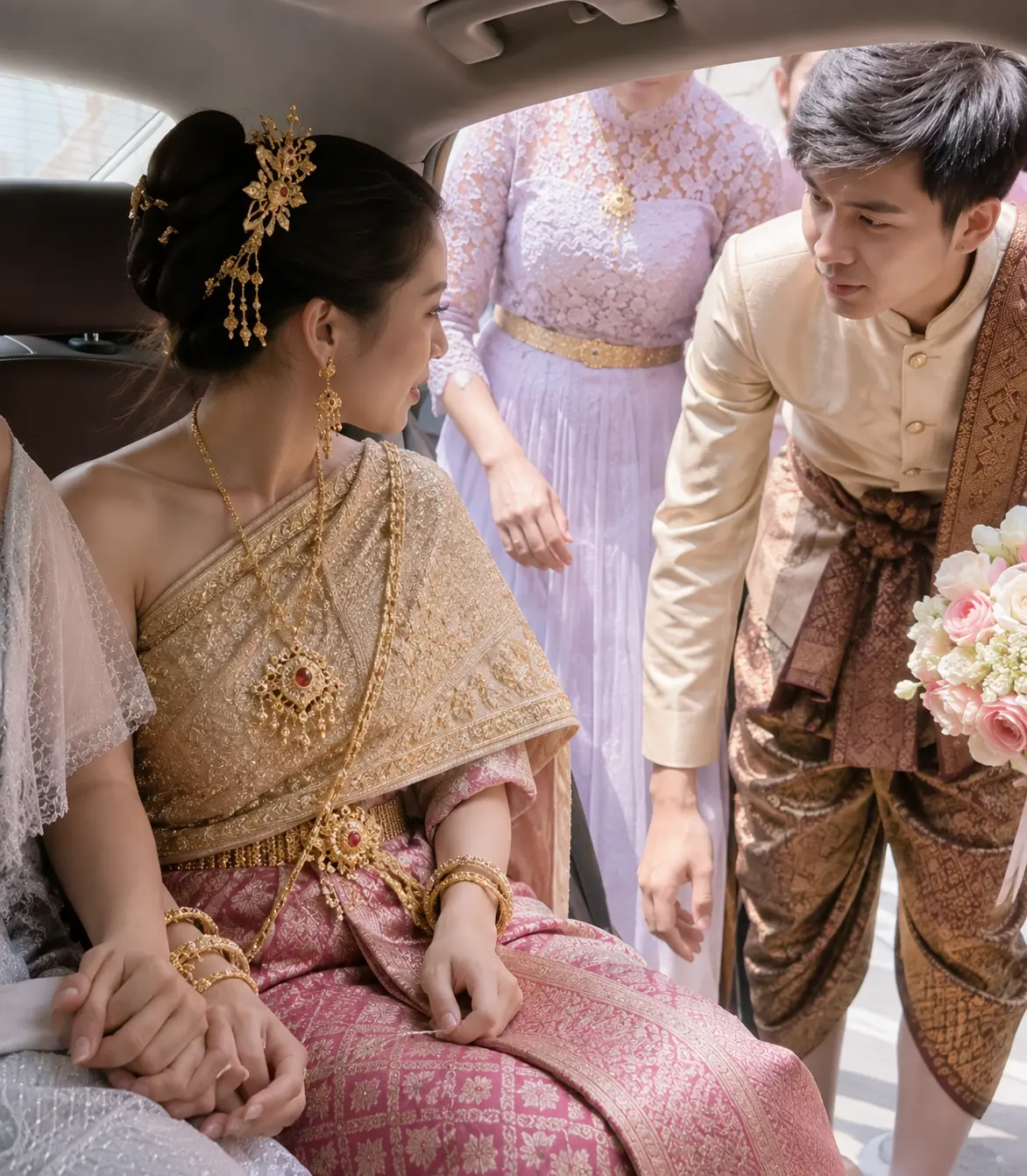 เจ้าสาวขอเพิ่มค่าสินสอดในวันแต่ง เจ้าบ่าวโยนช่อดอกไม้และยกเลิกพิธีทันที