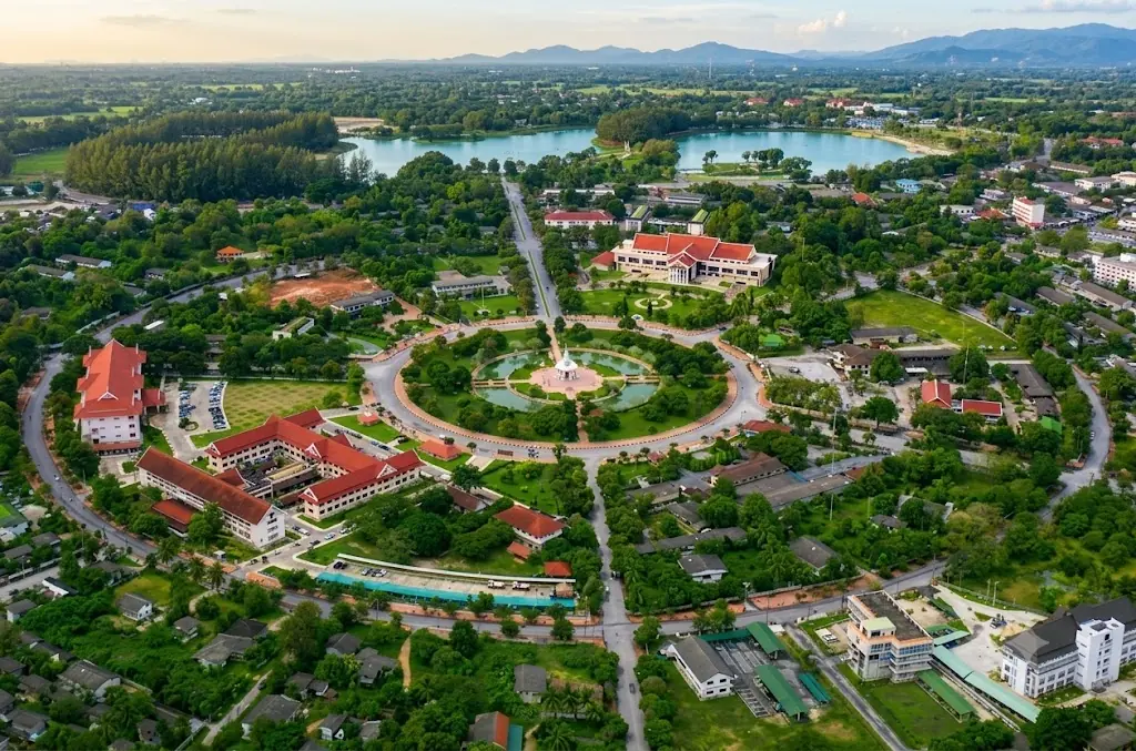 จังหวัดเดียวในไทย "ผังเมืองดีที่สุด" ติดอันดับโลก ออกแบบเป็นใยแมงมุม วงเวียน 3 ชั้น