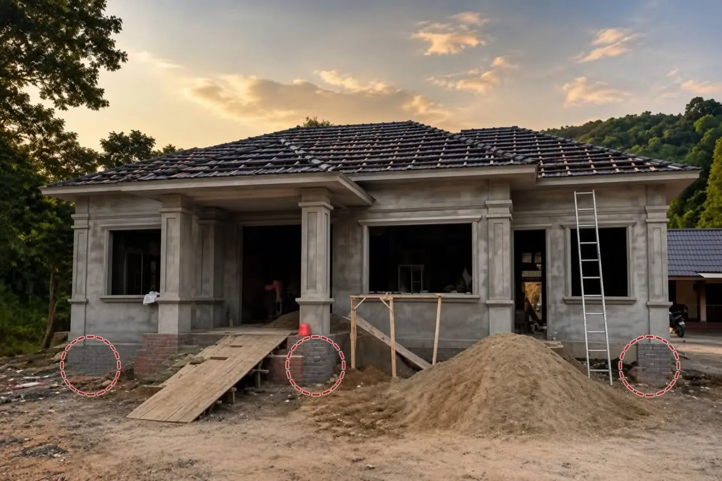 บรรพบุรุษเตือนสติ: “สร้างบ้านสามขา ทั้งคนทั้งทรัพย์จะลำบาก” แล้วบ้านสามขาคือบ้านแบบไหน?