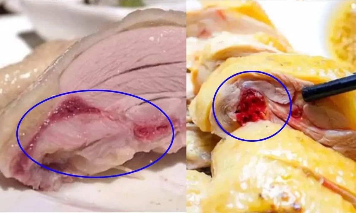 ทำไมไก่ต้มสุกดีแล้ว แต่กระดูกยังมีสีแดง? คำตอบที่หลายคนเข้าใจผิด