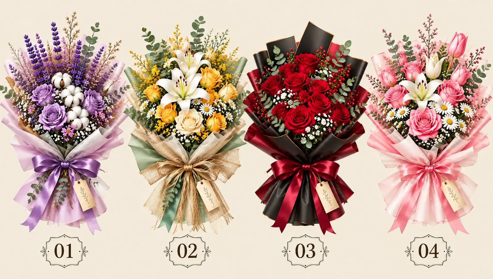 อย่าโกงนะ! เลือกช่อดอกไม้ที่คุณชอบที่สุด แล้วดูว่าคุณเป็นผู้หญิงแบบไหน